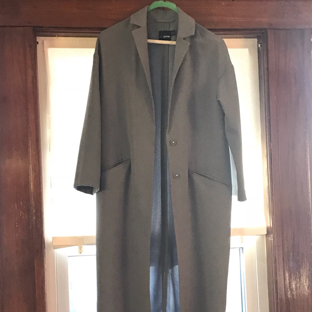 ASOS light blue trench